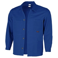 Qualitex Arbeitsjacke 'favorit' in kornblau, Größe: 64 - Langjacke BW 320 g strapazierfähige Werkstattjacke Qualitex Arbeitsjacke 'favorit' in kornblau, Größe: 64 - Langjacke BW 320 g strapazierfähige Werkstattjacke