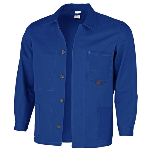 Qualitex Arbeitsjacke 'favorit' in kornblau, Größe: 64 - Langjacke BW 320 g strapazierfähige Werkstattjacke Qualitex Arbeitsjacke 'favorit' in kornblau, Größe: 64 - Langjacke BW 320 g strapazierfähige Werkstattjacke