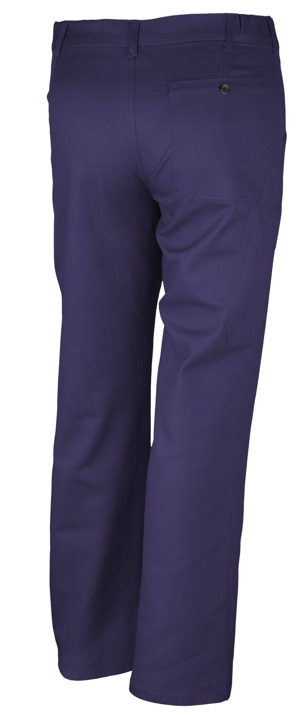 Qualitex Arbeitshose 'classic' in hydronblau, Größe: 56 - Bundhose BW 270 g - klassische Werkstatthose