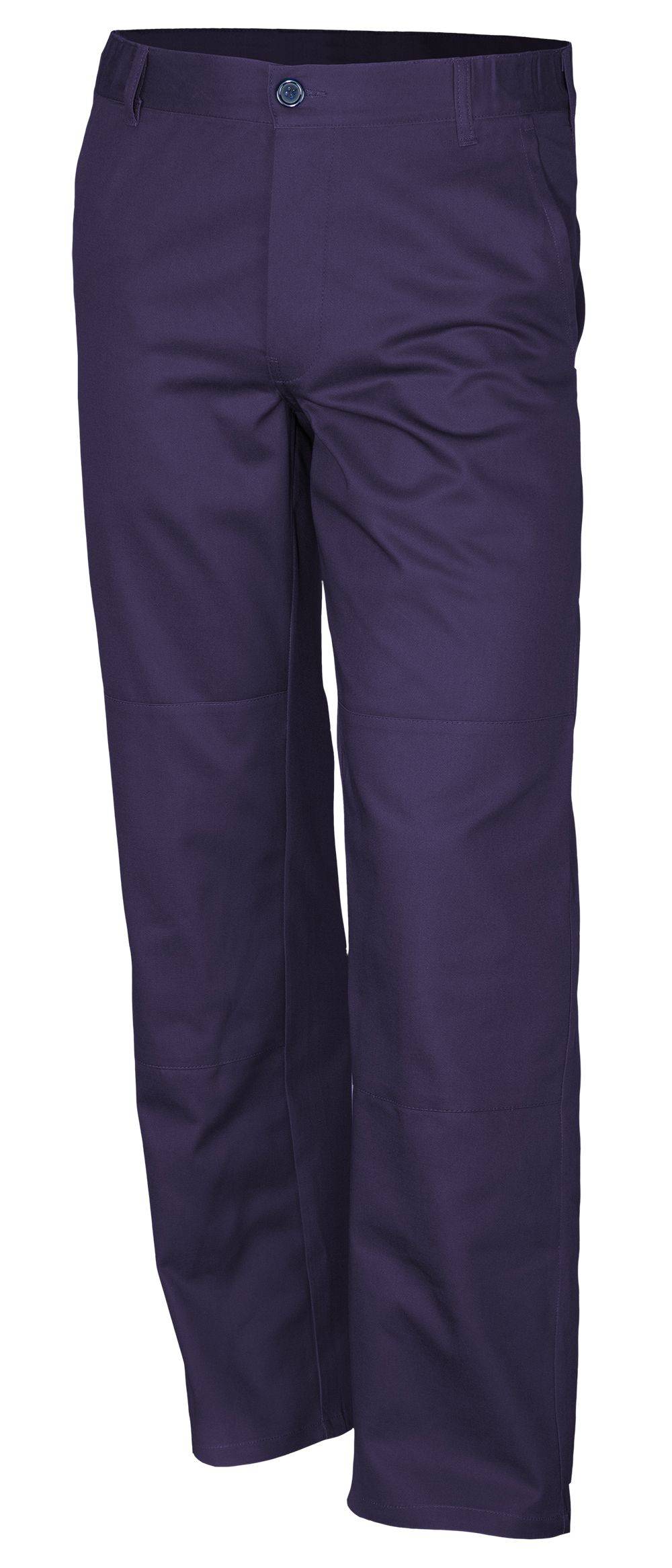 Qualitex Arbeitshose 'basic' in hydronblau, Größe: 42 - Bundhose BW 240 g - standard Werkstatthose