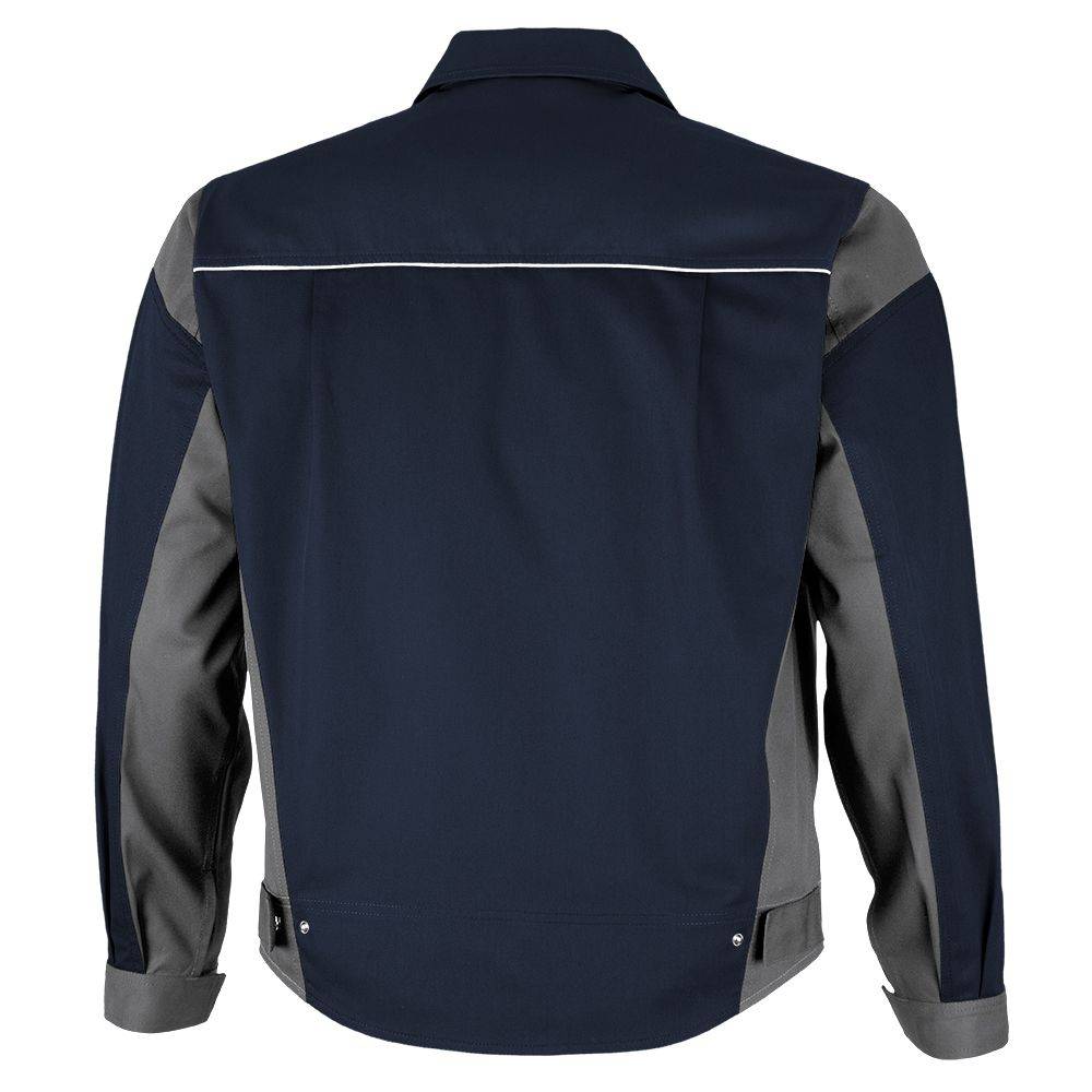 Qualitex Arbeitsjacke 'PRO' in marine/grau, Größe: 52 - Bundjacke MG 245 g - PROfessionals-Werkstattjacke