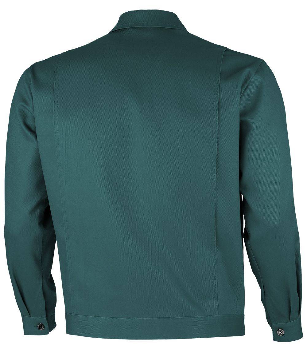 Qualitex Arbeitsjacke 'classic' in grün, Größe: 90 - Bundjacke BW 270 g - klassische Werkstattjacke