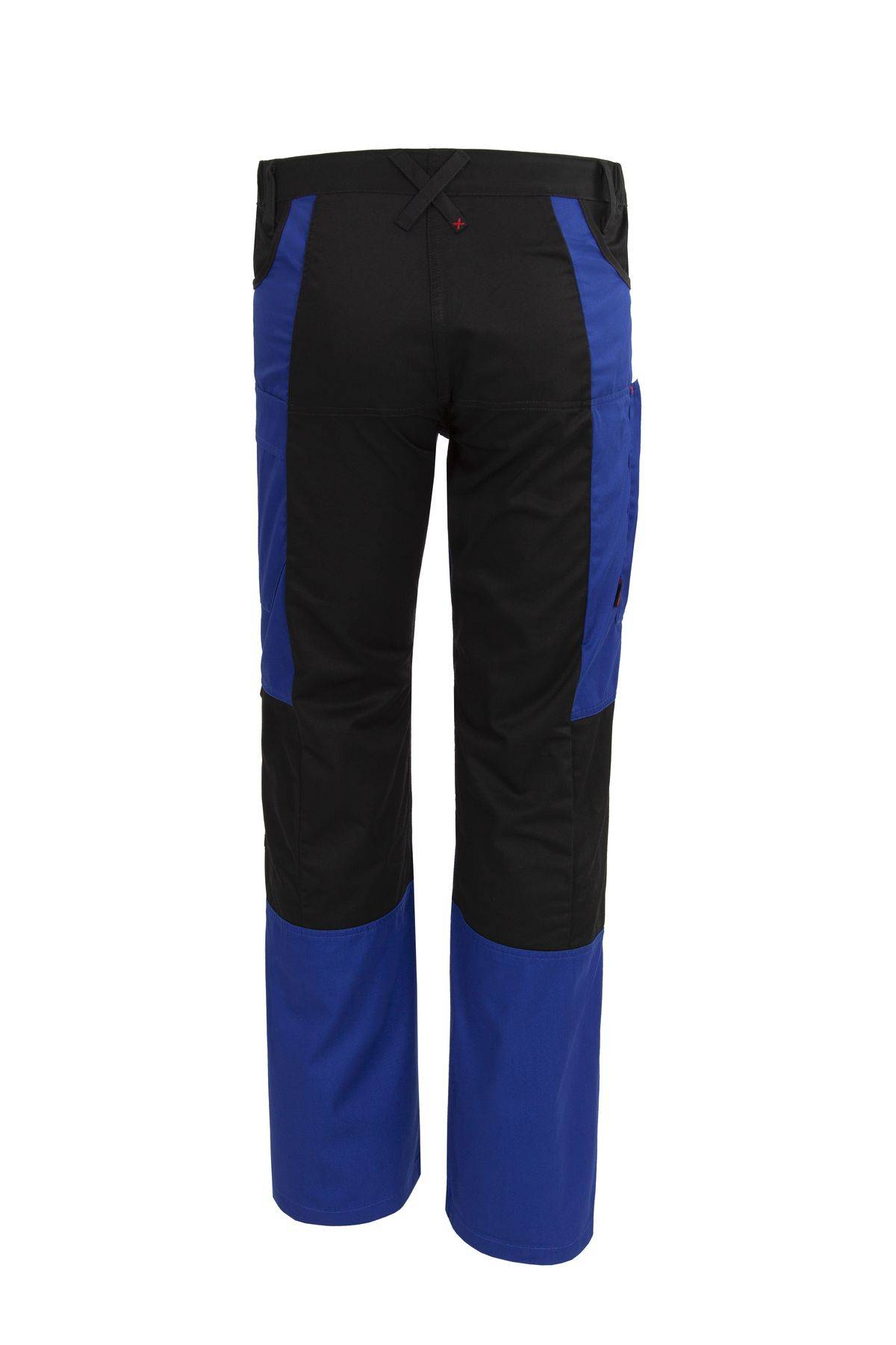 Qualitex Arbeitshose 'X-Serie' in kornblau/schwarz, Größe: 62 - X-trem strapazierfähige Bundhose - Werkstatthose