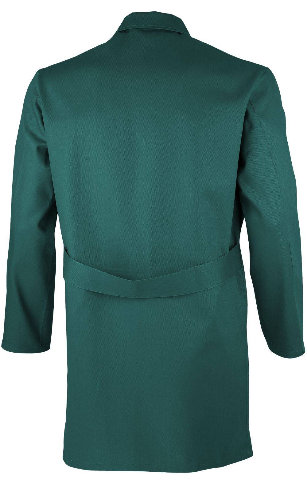 Qualitex Arbeitsjacke 'classic' in grün, Größe: 58 - Berufsmantel BW 270 g - klassischer Laborkittel
