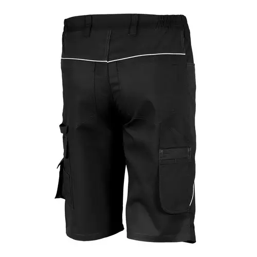 Qualitex Arbeitsshorts 'PRO' in schwarz, Größe: 56 - kurze Arbeitshose MG 245 g - für PROfessionals Qualitex Arbeitsshorts 'PRO' in schwarz, Größe: 56 - kurze Arbeitshose MG 245 g - für PROfessionals