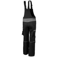 Qualitex Arbeitshose 'PRO' in schwarz/grau, Größe: 29 - Latzhose MG 245 g - Blaumann für PROfessionals Qualitex Arbeitshose 'PRO' in schwarz/grau, Größe: 29 - Latzhose MG 245 g - Blaumann für PROfessionals