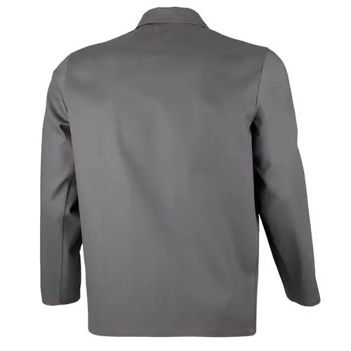 Qualitex Arbeitsjacke 'robust' in dunkelgrau, Größe: 106 - Langjacke BW 370 g - Schweisser-Werkstattjacke Qualitex Arbeitsjacke 'robust' in dunkelgrau, Größe: 106 - Langjacke BW 370 g - Schweisser-Werkstattjacke