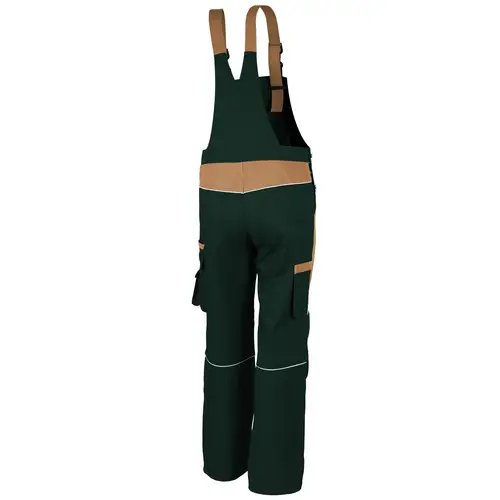Qualitex Arbeitshose 'PRO' in oliv/khaki, Größe: 102 - Latzhose MG 245 g - Blaumann für PROfessionals Qualitex Arbeitshose 'PRO' in oliv/khaki, Größe: 102 - Latzhose MG 245 g - Blaumann für PROfessionals