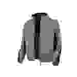 Qualitex Arbeitsjacke 'IRON' in grau/schwarz, Größe: 5XL - moderne Bundjacke - funktionale Werkstattjacke
