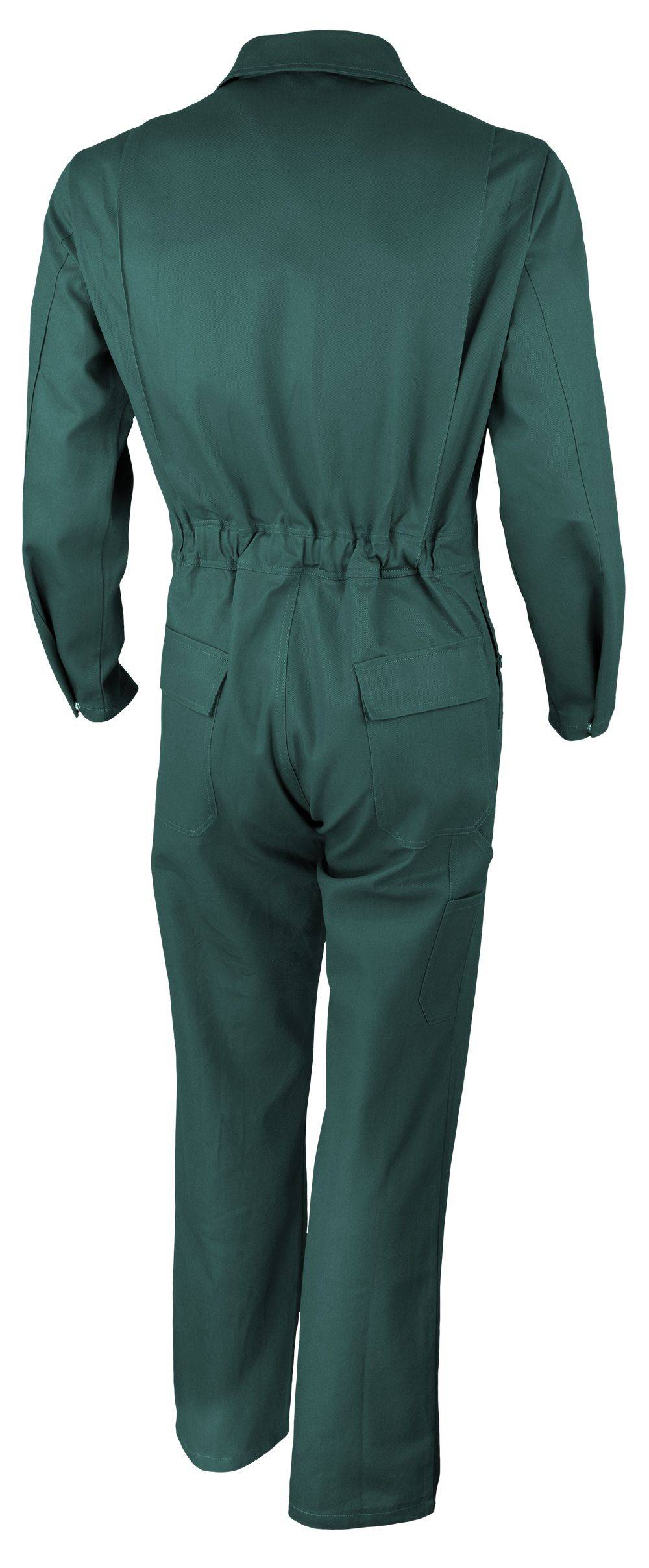 Qualitex Arbeitsoverall 'classic' in grün, Größe: 98 - Arbeitsoverall BW 270 g - klassischer Blaumann