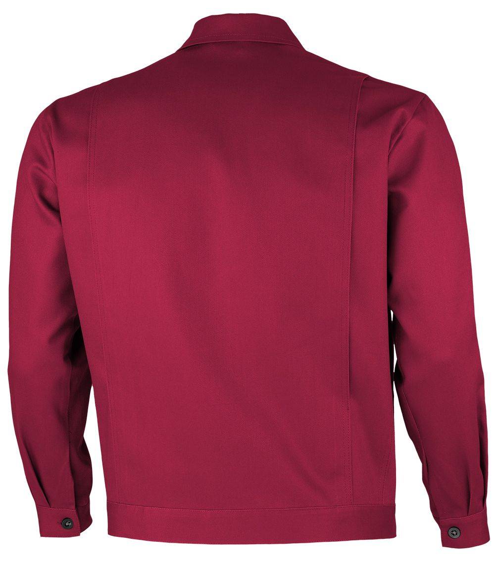 Qualitex Arbeitsjacke 'favorit' in rot, Größe: 29 - Bundjacke BW 320 g strapazierfähige Werkstattjacke