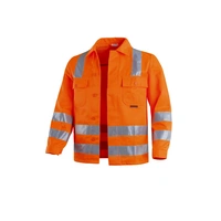 Qualitex Arbeitsjacke 'PRO Warnschutz' in warnorange, Größe: 44 - Bundjacke - Warnschutz Werkstattjacke Qualitex Arbeitsjacke 'PRO Warnschutz' in warnorange, Größe: 44 - Bundjacke - Warnschutz Werkstattjacke