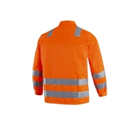 Qualitex Arbeitsjacke 'PRO Warnschutz' in warnorange, Größe: 44 - Bundjacke - Warnschutz Werkstattjacke Qualitex Arbeitsjacke 'PRO Warnschutz' in warnorange, Größe: 44 - Bundjacke - Warnschutz Werkstattjacke