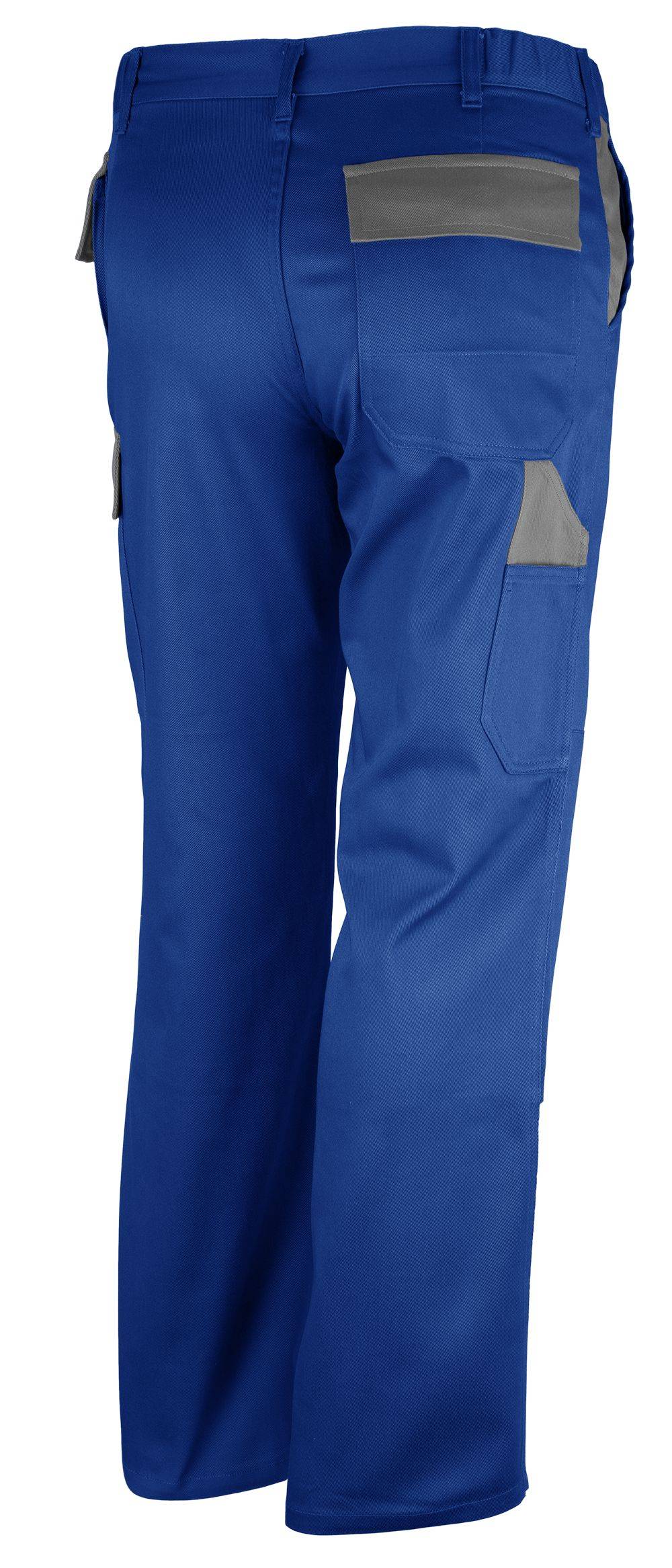 Qualitex Arbeitshose 'image' in kornblau/hellgrau, Größe: 28 - Bundhose MG 300 g - stylische Werkstatthose