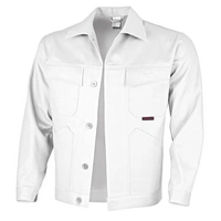 Qualitex Arbeitsjacke 'favorit' in weiß, Größe: 102 - Bundjacke BW 320 g strapazierfähige Werkstattjacke Qualitex Arbeitsjacke 'favorit' in weiß, Größe: 102 - Bundjacke BW 320 g strapazierfähige Werkstattjacke