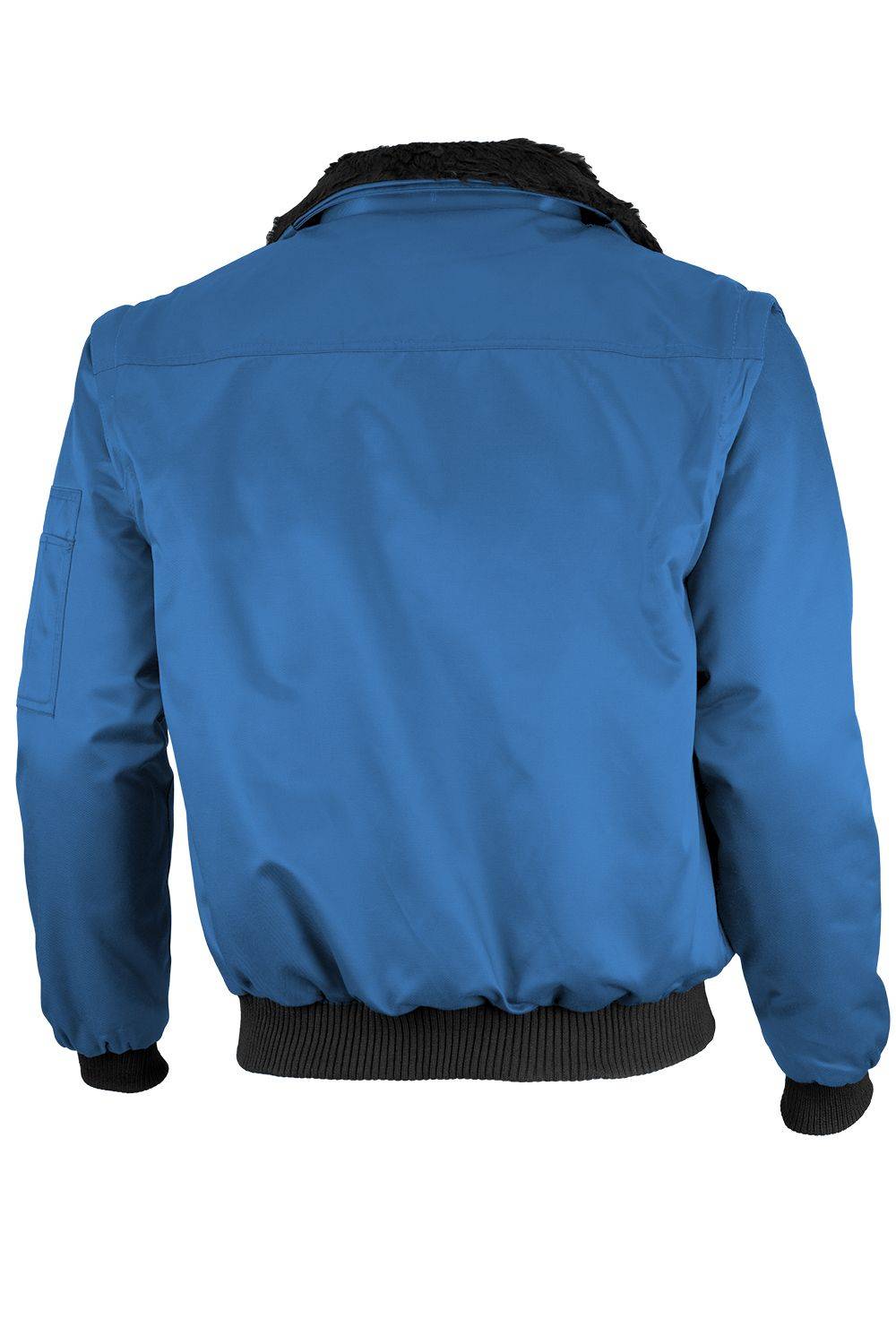 Qualitex Arbeitsjacke 'einfarbig' in royalblau, Größe: M - klassische Pilotenjacke - ideale Übergangsjacke