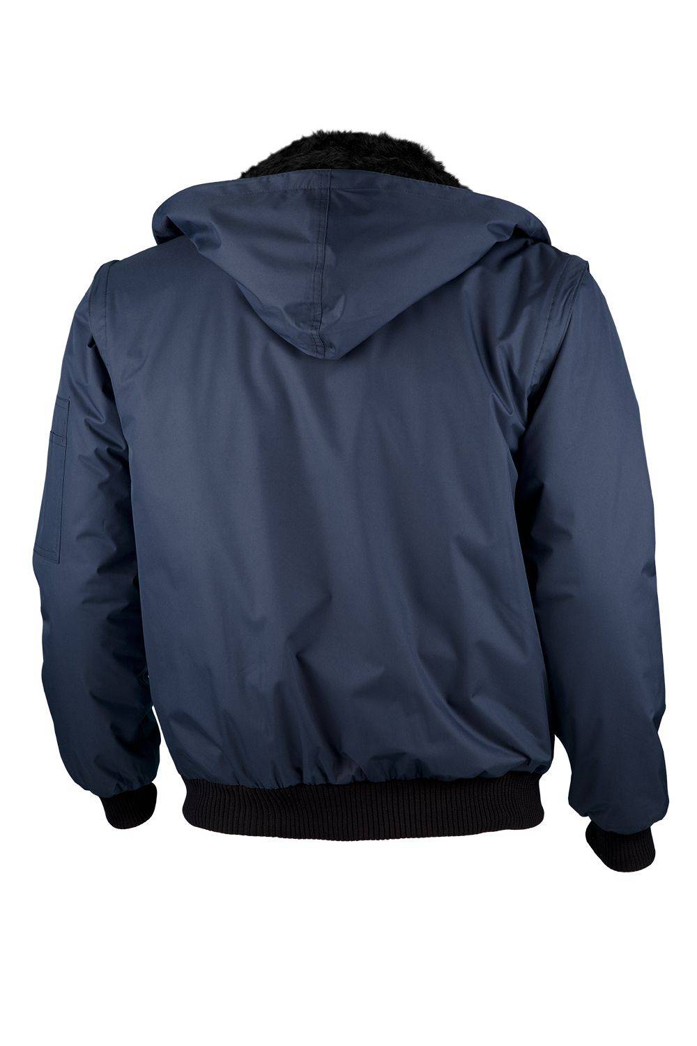 Qualitex Arbeitsjacke 'wasserdicht' in marine, Größe: XL - wasserfeste Pilotenjacke - ideale Übergangsjacke