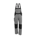 Qualitex Arbeitshose 'X-Serie' in grau/schwarz, Größe: 102 - X-trem strapazierfähige Latzhose - Blaumann Qualitex Arbeitshose 'X-Serie' in grau/schwarz, Größe: 102 - X-trem strapazierfähige Latzhose - Blaumann