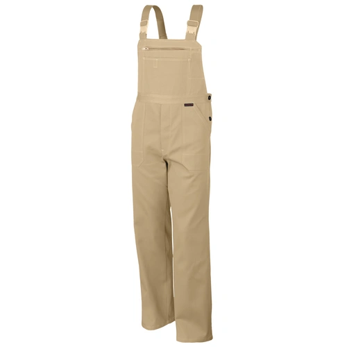 Qualitex Arbeitshose 'favorit' in khaki, Größe: 44 - Latzhose BW 320 g - strapazierfähiger Blaumann Qualitex Arbeitshose 'favorit' in khaki, Größe: 44 - Latzhose BW 320 g - strapazierfähiger Blaumann
