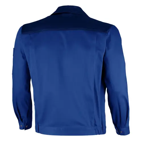 Qualitex Arbeitsjacke 'image' in kornblau/marine, Größe: 48 - Bundjacke MG 300 g - stylische Werkstattjacke Qualitex Arbeitsjacke 'image' in kornblau/marine, Größe: 48 - Bundjacke MG 300 g - stylische Werkstattjacke