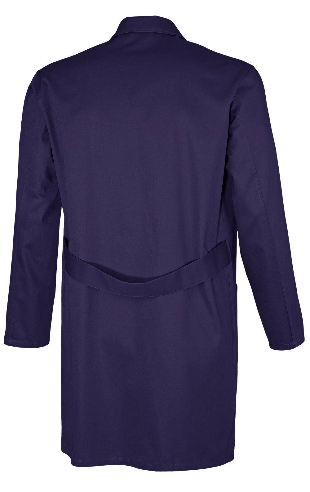 Qualitex Arbeitsjacke 'basic' in hydronblau, Größe: 58 - Berufsmantel BW 240 g - standard Laborkittel