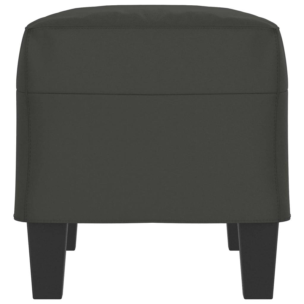 vidaXL Sitzbank Dunkelgrau 70x35x41 cm Mikrofasergewebe