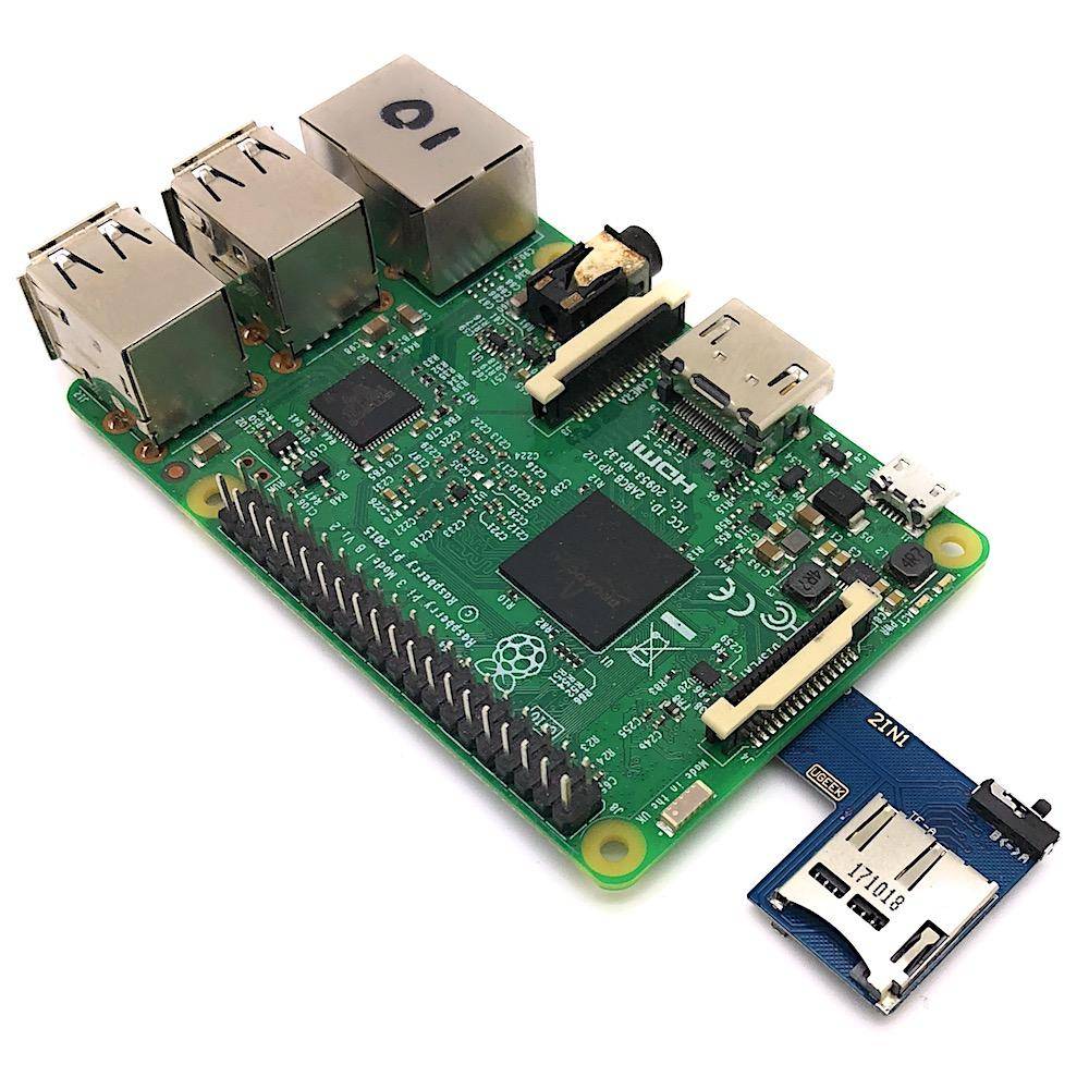 Dual microSD Adapter für Raspberry Pi