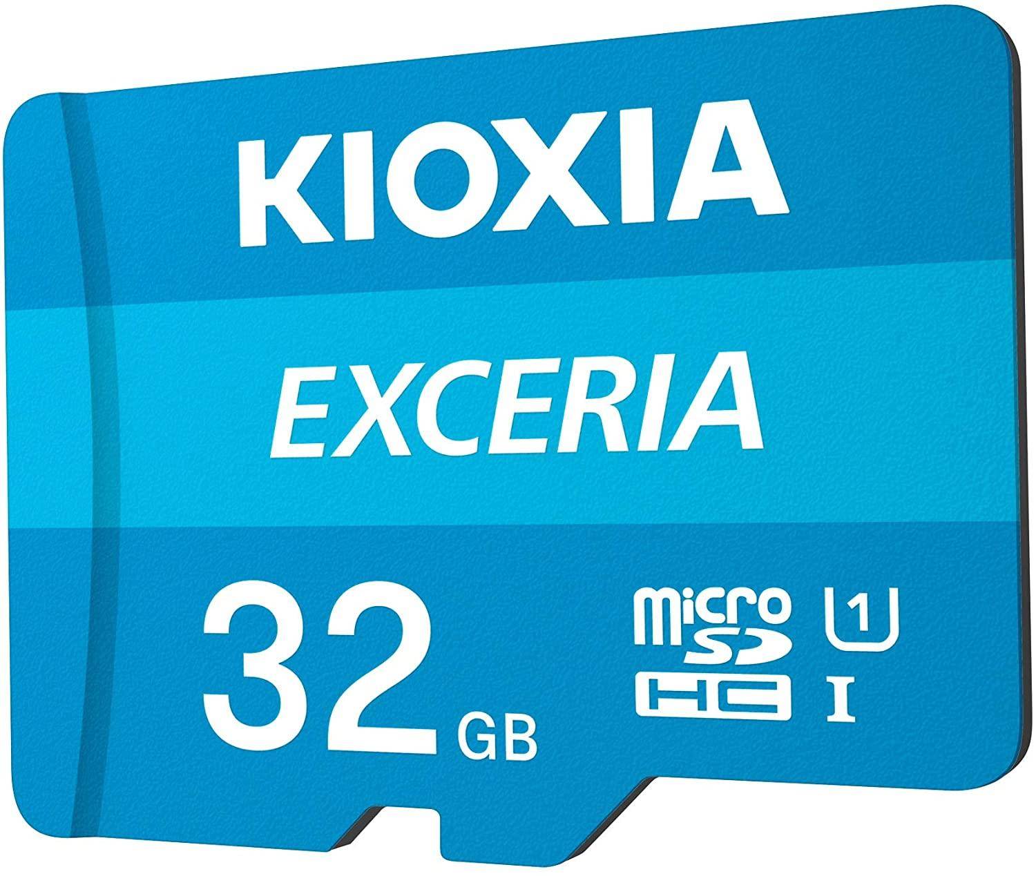 Kioxia EXCERIA microSDHC-Karte 32 GB UHS-I stoßsicher, Wasserdicht