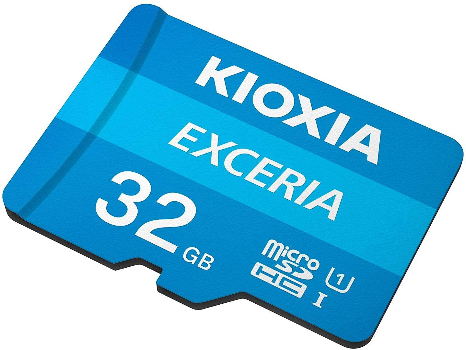Kioxia EXCERIA microSDHC-Karte 32 GB UHS-I stoßsicher, Wasserdicht