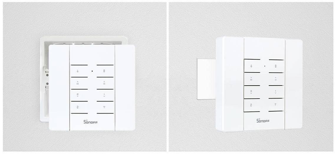 Wandhalterung für die Fernbedienung Sonoff RM433