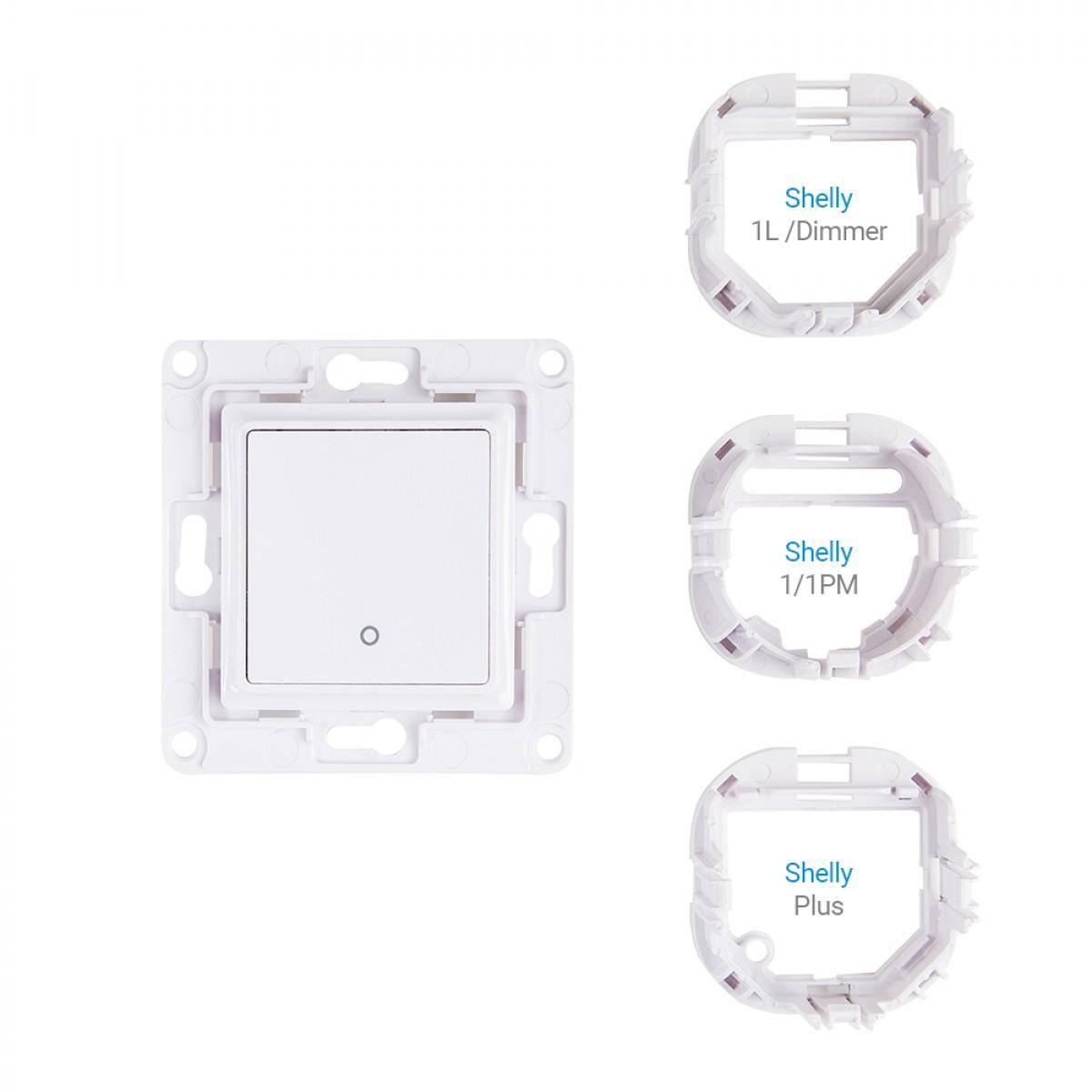 Shelly Wall switch 1 - white Wandtaster