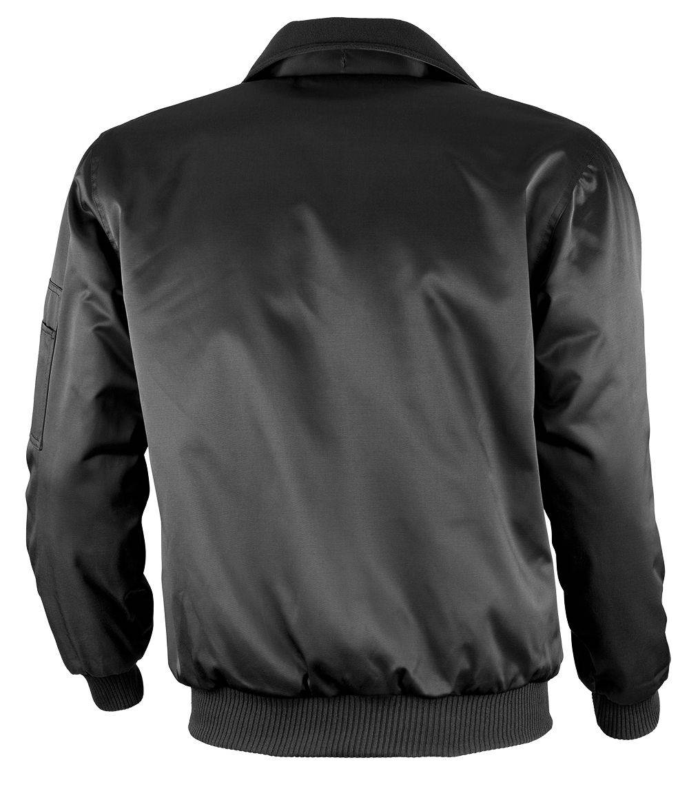 Qualitex Arbeitsjacke 'feste Arme & Steppfutter' in schwarz, Größe: XXL - klassische Pilotenjacke - ideal Übergangsjacke