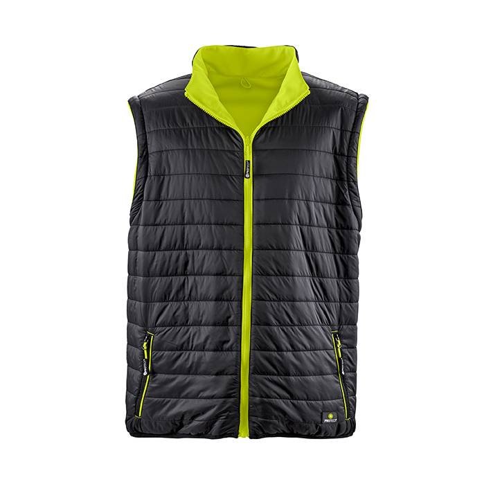 4Protect Warnschutz-Softshellwendejacke Reno Gr. XXXL leuchtgelb/schwarz