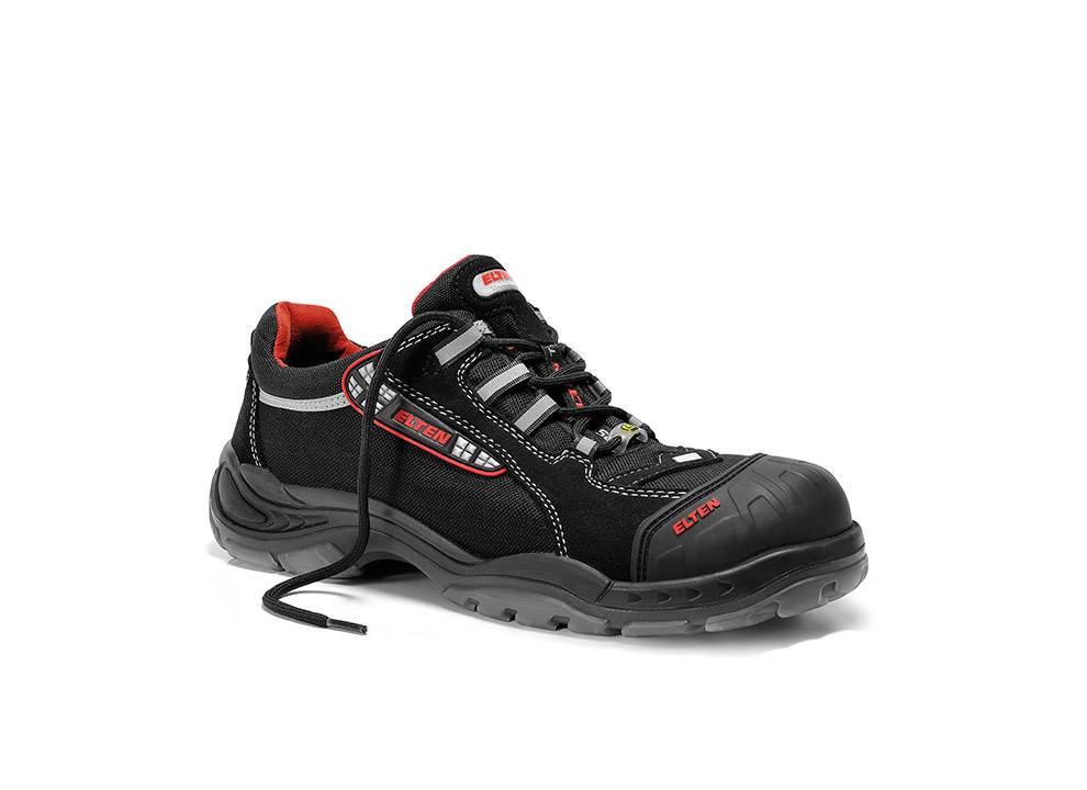 Elten ELTEN Sicherheitshalbschuh SENEX Pro ESD S3S Gr. 43 schwarz/rot