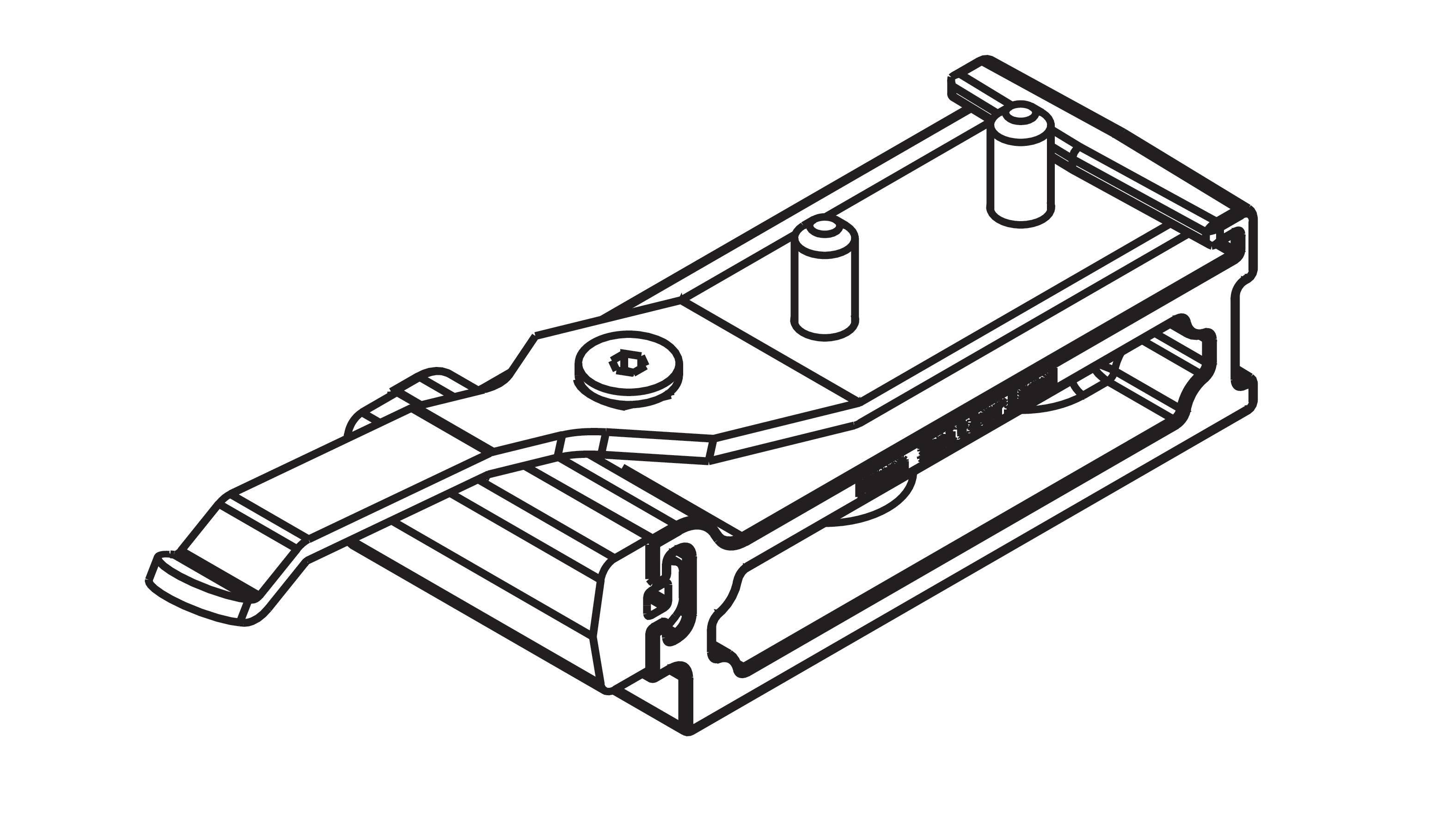 Hawa Junior 120 B, für 1 Türe