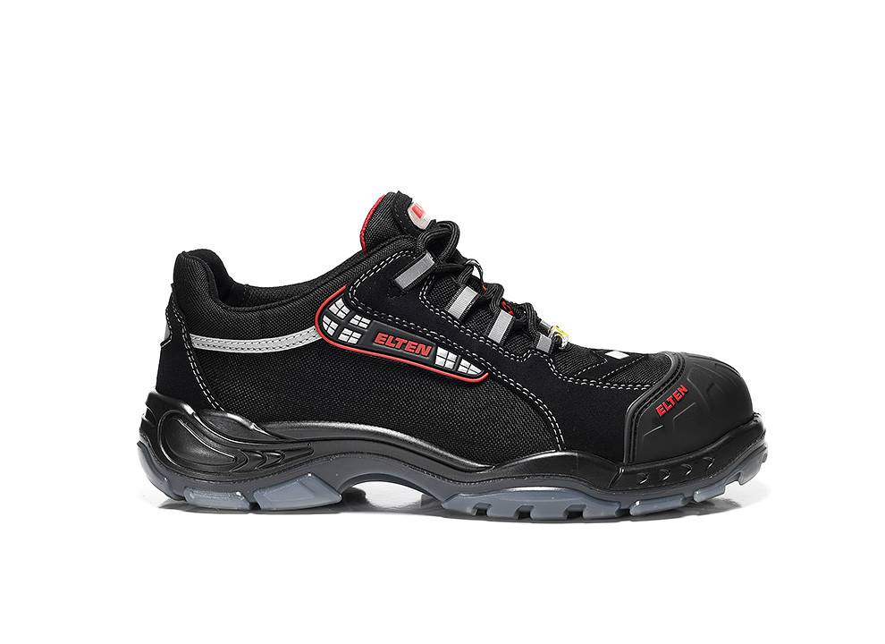 Elten ELTEN Sicherheitshalbschuh SENEX Pro ESD S3S Gr. 46 schwarz/rot