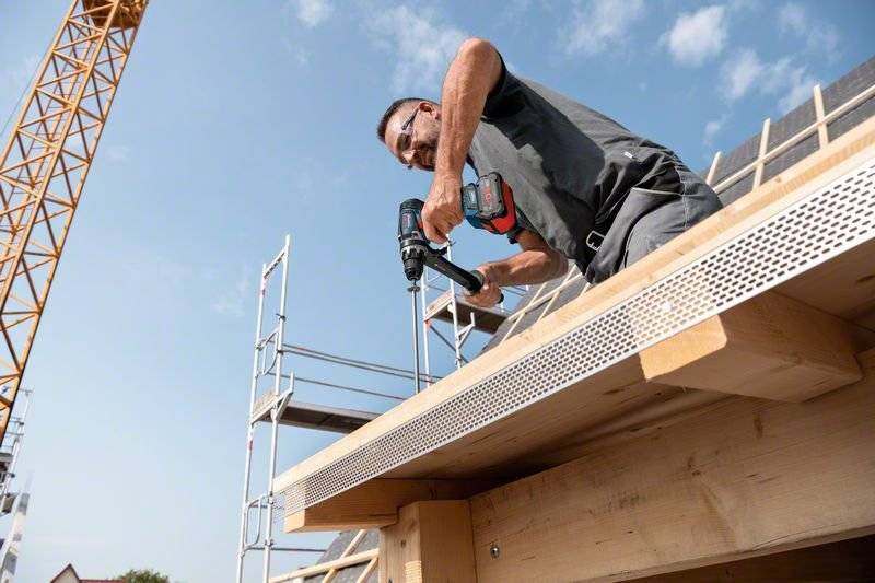 Bosch Professional GSB 18V-150 C solo -Akku-Schlagbohrschrauber ohne Akku, ohne Ladegerät, inkl. Koffer