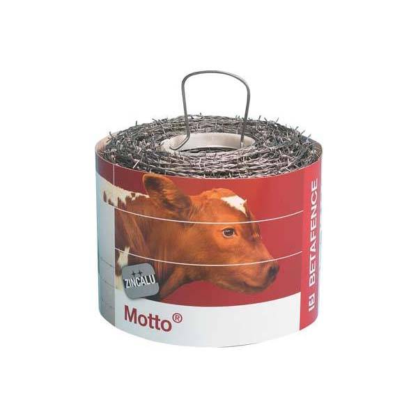 Stahlstacheldraht-Motto- Zincalu 100 m