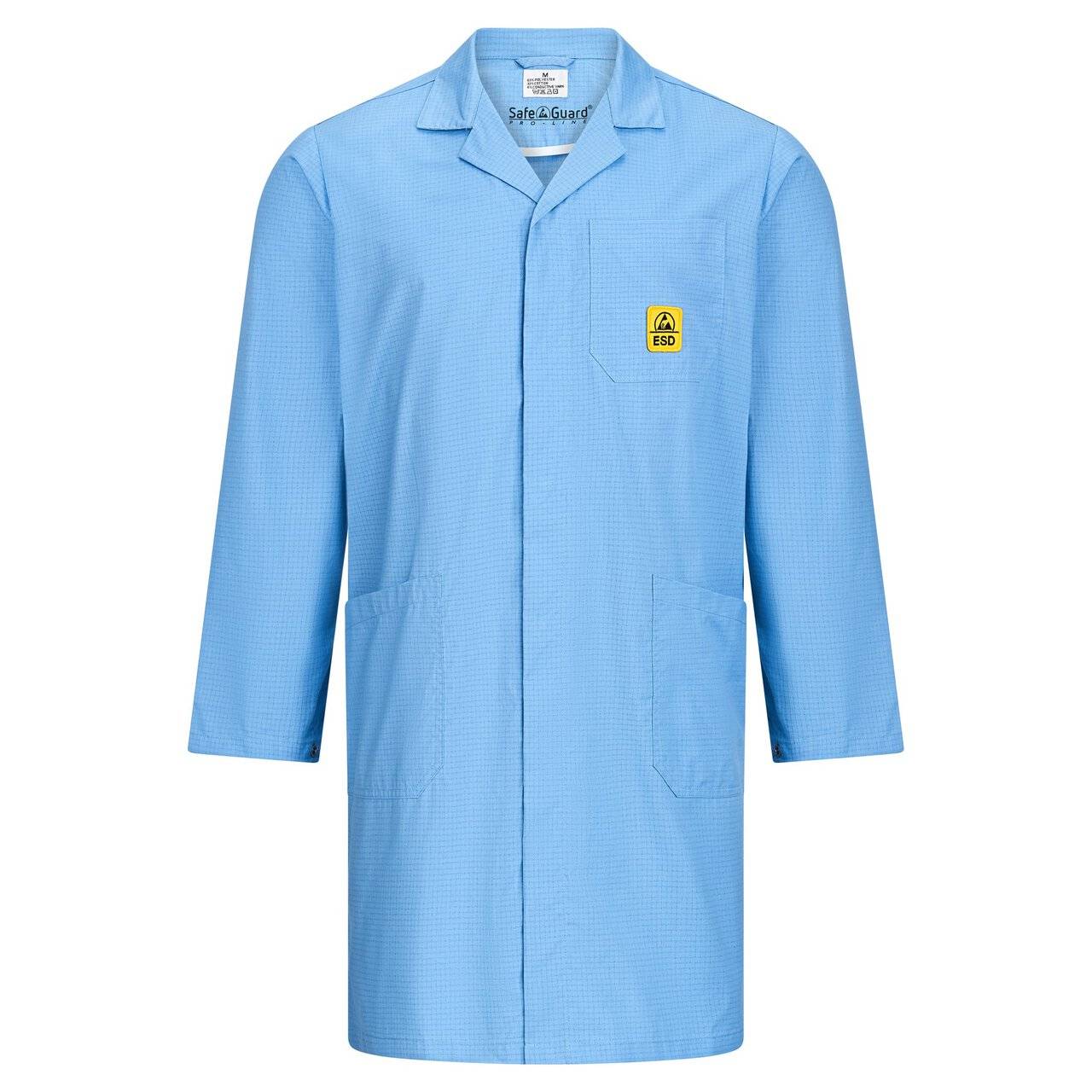 ESD-Arbeitsmantel Pro Line, 146 g/m², hellblau, 4XL