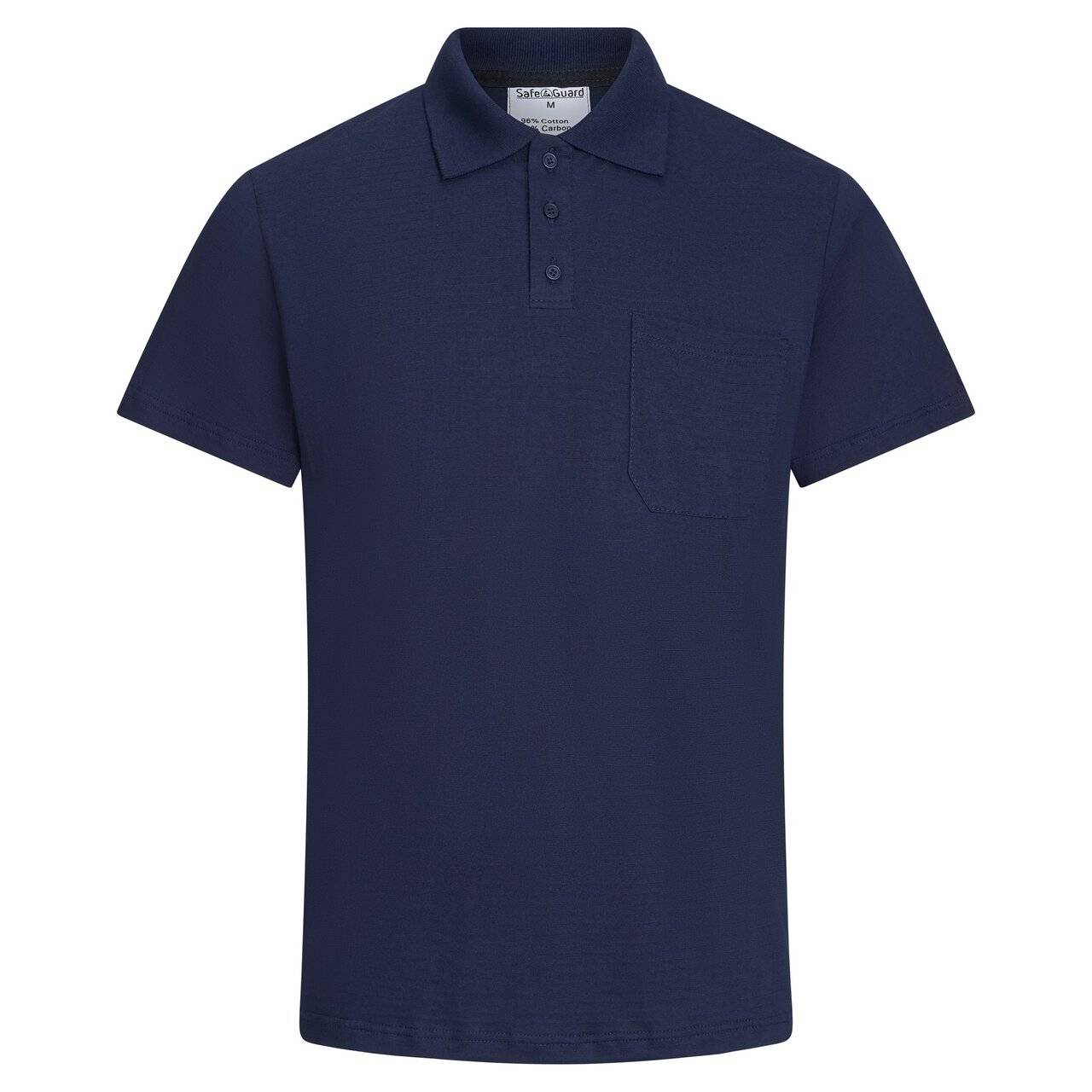 ESD-Poloshirt, 150g/m², marineblau, 4XL
