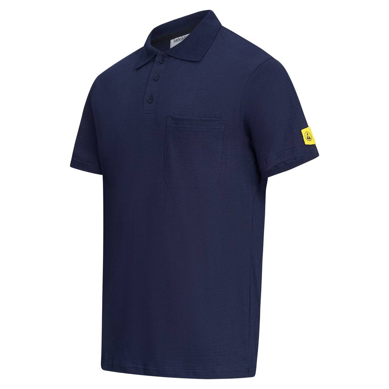 ESD-Poloshirt, 150g/m², marineblau, 4XL