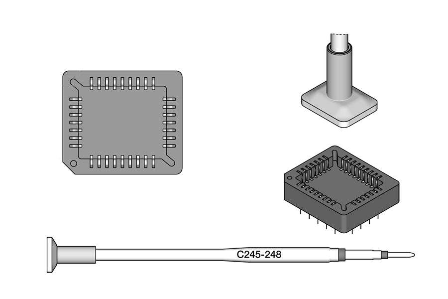 Entlötspitze Sockel 11,9 x 14,5 mm, C245248