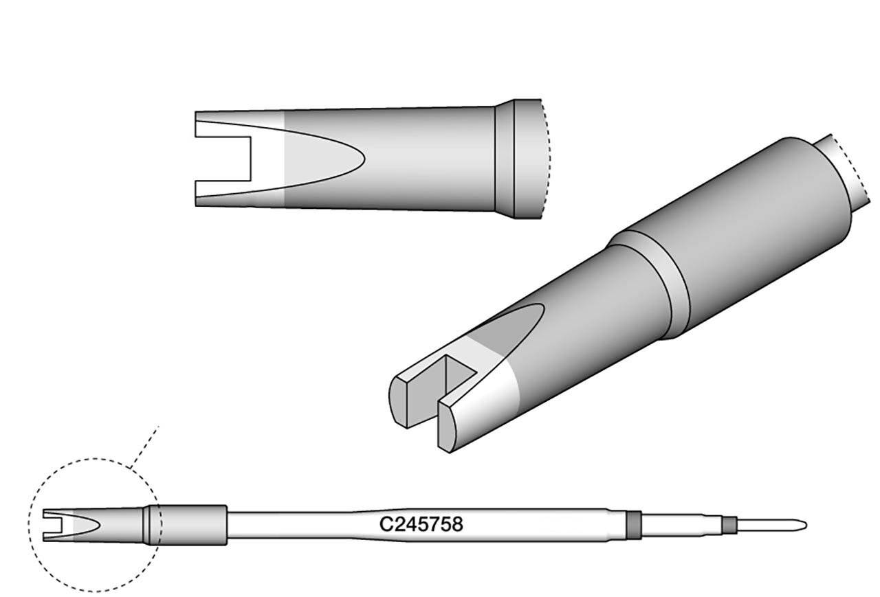 Spezial-Lötspitzen, für Lötkolben T245, C245758
