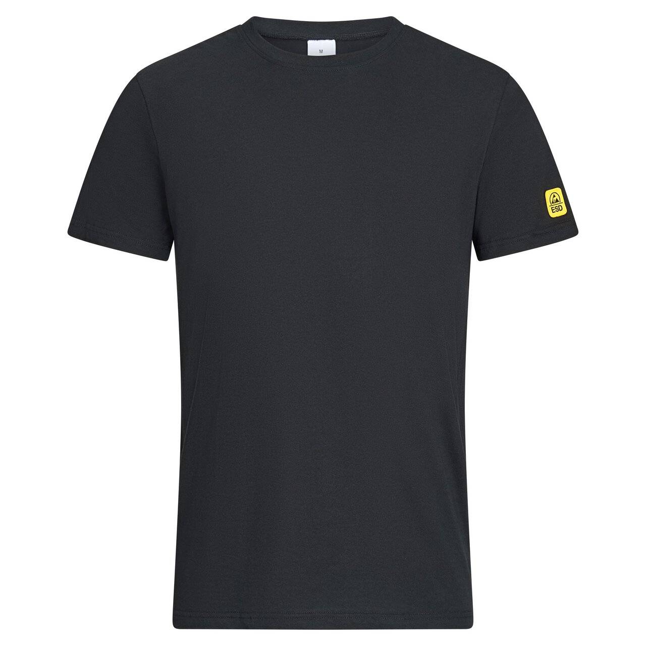 ESD-T-Shirt mit Rundhals, Eco Line, schwarz, L