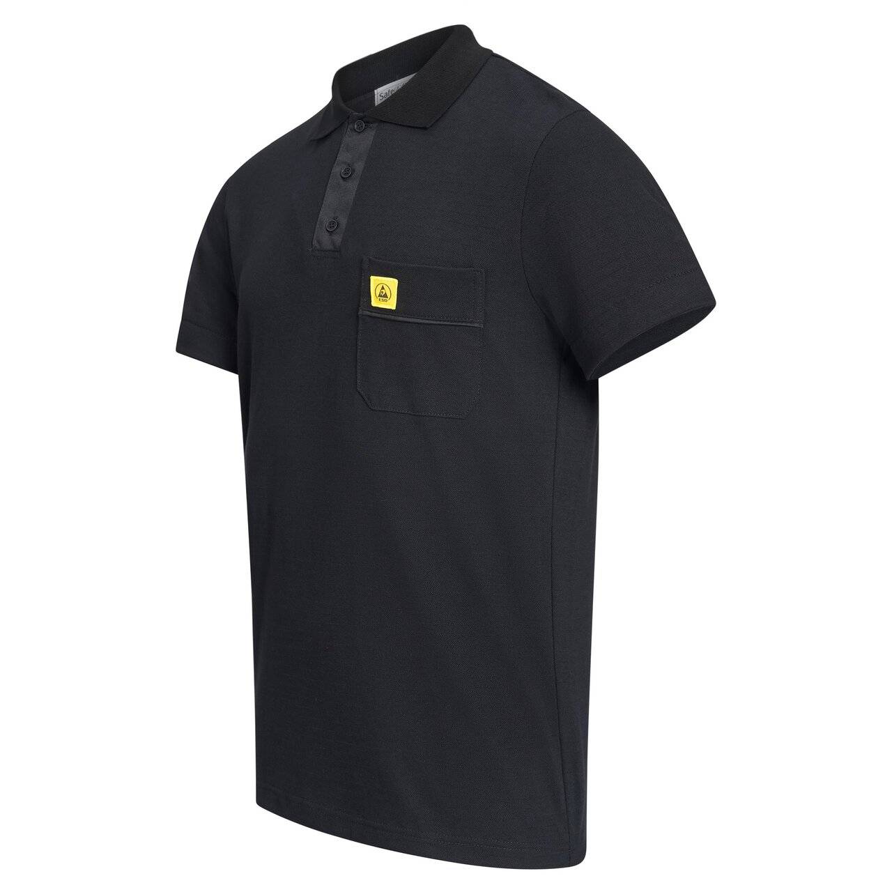 ESD-Poloshirt PRO PLUS, 210g/m², schwarz, XXL