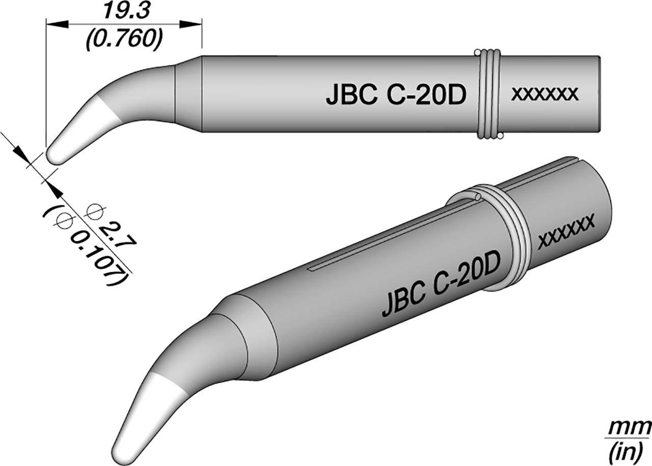 Lötspitzen für PULSMATIC 55N / TB-3220, CLASSIC-Serie, 550509