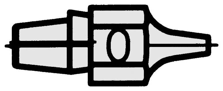 DX 110 Saugdüse Außen 1,9 mm, Innen 0,7 mm