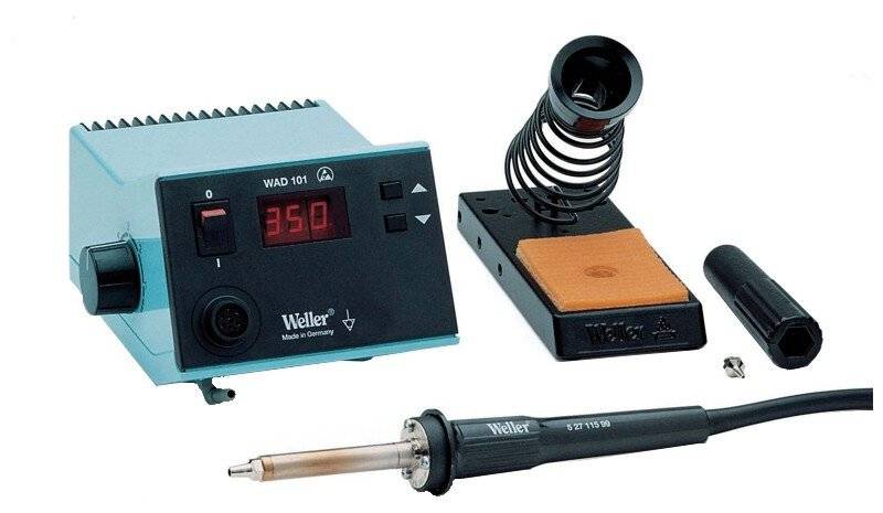 WAD 101 Set, 1-Kanal-Heißluftstation 105 W / 230 V