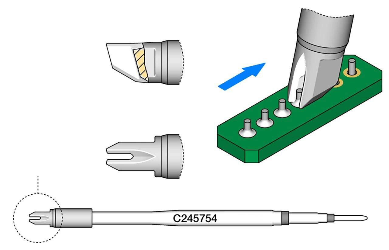 Spezial-Lötspitzen, für Lötkolben T245, C245754