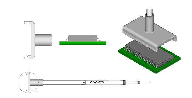 Lötspitze Tunnel 15,2 x 29 mm, C245226